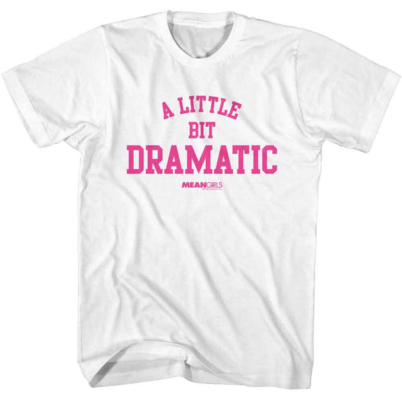 Mean Girls-Mean Girls Reginas Dramatic Tee-White Adult S/S T-Shirt - White
