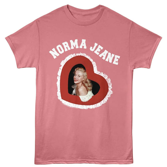 Marilyn Monroe Norma Heart Mauvelous Adult T-Shirt