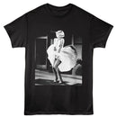 Marilyn Monroe-Marilyn Monroe Bw Dress-Black Adult S/S T-Shirt - Black