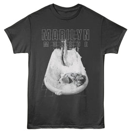 Marilyn Monroe-Marilyn Monroe Bath Tub-Smoke Adult S/S T-Shirt - Smoke
