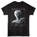 Marilyn Monroe-Marilyn Monroe Feathered Dress-Black Adult S/S T-Shirt - Black