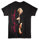 Marilyn Monroe-Marilyn Monroe Sensual-Black Adult S/S T-Shirt - Black