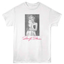 Marilyn Monroe-Marilyn Monroe Blanket-White Adult S/S T-Shirt - White