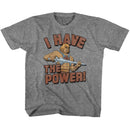 Masters Of The Universe-The Power-Graphite Heather Toddler S/S T-Shirt-2T - Graphite Heather