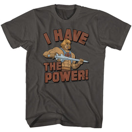 Masters Of The Universe-The Power-Smoke Adult S/S T-Shirt - Smoke