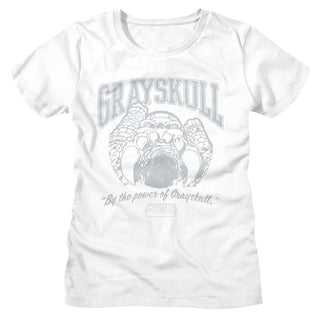 Masters Of The Universe Motu Grayskull Collegiate Ladies T-Shirts