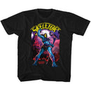 Masters Of The Universe-Skeletor-Black Toddler S/S T-Shirt-4T - Black