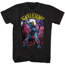 Masters Of The Universe-Skeletor-Black Adult S/S T-Shirt - Black