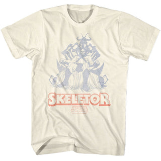 Masters Of The Universe Motu Skeletor Throne Adult T-Shirts
