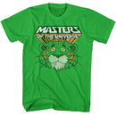Masters Of The Universe-Motu Cringer Face And Logo-Kelly Adult S/S T-Shirt - Kelly