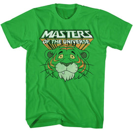 Masters Of The Universe-Motu Cringer Face And Logo-Kelly Adult S/S T-Shirt - Kelly