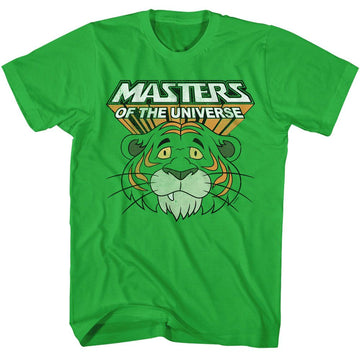 Masters Of The Universe-Motu Cringer Face And Logo-Kelly Adult S/S T-Shirt - Kelly