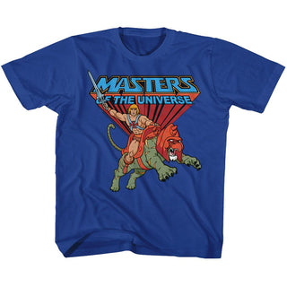 Masters Of The Universe Ride Into Battle Youth T-Shirts