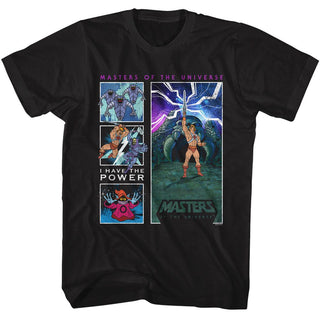 Masters Of The Universe Motu Masters Squares Adult T-Shirts