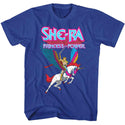 Masters Of The Universe Motu She Ra Swiftwind And Logo Adult T-Shirts