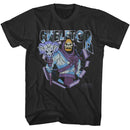 Masters Of The Universe-Motu Skeletor Breakthrough-Black Adult S/S T-Shirt - Black