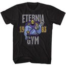 Masters Of The Universe-Eternia Gym-Black Adult S/S T-Shirt - Black