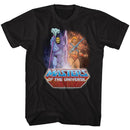 Masters Of The Universe-Lightning-Black Adult S/S T-Shirt - Black