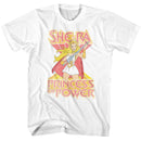 Masters Of The Universe-She Ra-White Adult S/S T-Shirt - White