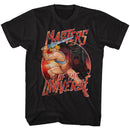 Masters Of The Universe-Metal Of The Universe-Black Adult S/S T-Shirt - Black