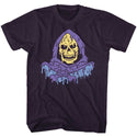 Masters Of The Universe Motu Melty Skeletor Adult T-Shirts