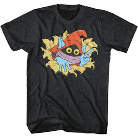 Masters Of The Universe-Orko Ripper-Black Heather Adult S/S T-Shirt - Black Heather