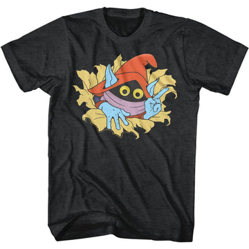 Masters Of The Universe-Orko Ripper-Black Heather Adult S/S T-Shirt - Black Heather