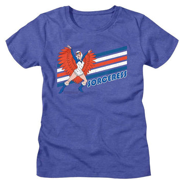 Masters Of The Universe-Sorceress-Royal Heather Ladies S/S T-Shirt - Royal Heather