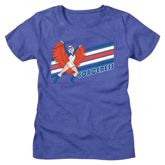 Masters Of The Universe-Sorceress-Royal Heather Ladies S/S T-Shirt - Royal Heather