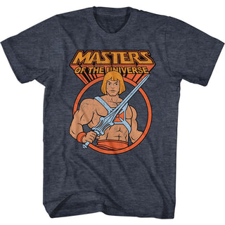 Masters Of The Universe Heman In Circle Adult T-Shirts