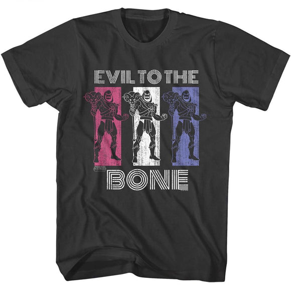 Masters Of The Universe-Motu Evil To The Bone-Smoke Adult S/S T-Shirt - Smoke