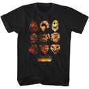Masters Of The Universe-Motu Galaxy Villains-Black Adult S/S T-Shirt - Black