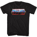 Masters Of The Universe-Moto Detailed Logo-Black Adult S/S T-Shirt - Black