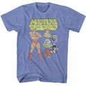 Masters Of The Universe Motu Character Circles Adult T-Shirts