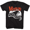 Misfits-Misfits Ghoularama-Black Adult S/S T-Shirt - Black