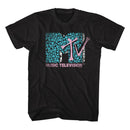 Mtv-Mtv Skulls And Bones-Black Adult S/S T-Shirt - Black