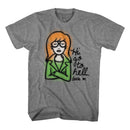 Mtv-Mtv Hi Go To-Graphite Heather Adult S/S T-Shirt - Graphite Heather