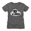 Mtv-Mtv Yo Mtv Raps-Deep Heather Ladies S/S T-Shirt - Deep Heather