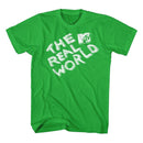 Mtv-Mtv The Real World Logo-Kelly Adult S/S T-Shirt - Kelly