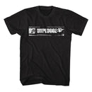 Mtv-Mtv Unplugged-Black Adult S/S T-Shirt - Black