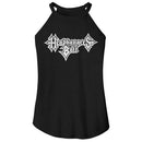 Mtv-Mtv Headbangers Ball-Black Ladies Sleeveless Rocker Tank-S - Black