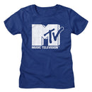 Mtv-Mtv 1C-Royal Ladies S/S T-Shirt - Royal