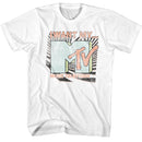 Mtv-Mtv-I Want My Mtv-White Adult S/S T-Shirt - White