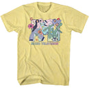 Mtv-Mtv Gradient-Yellow Heather Adult S/S T-Shirt - Yellow Heather