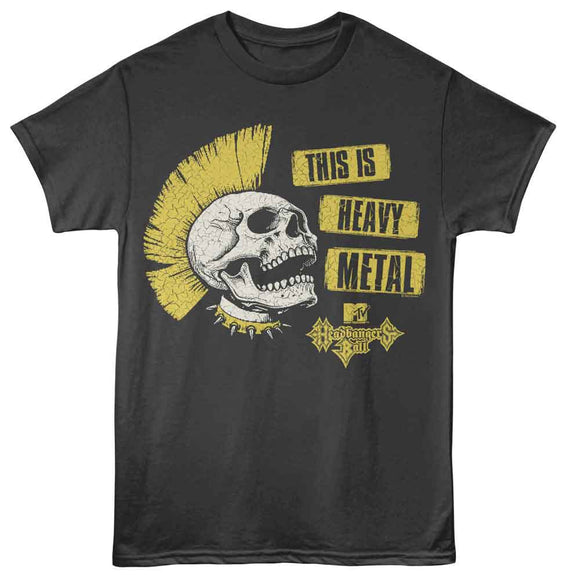 Mtv-Mtv This Is Heavy Metal-Smoke Adult S/S T-Shirt - Smoke