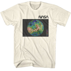 Nasa-Nasa Magellan-Natural Adult S/S T-Shirt - Natural