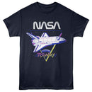 Nasa-Nasa Discovery-Navy Adult S/S T-Shirt - Navy