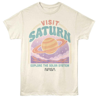 Nasa Nasa Visit Saturn Adult T-Shirts