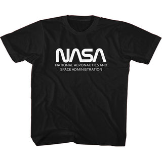 Nasa Nasa Simple Worm Youth T-Shirts
