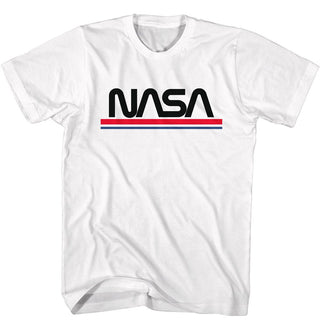Nasa Nasa Rwb Worm Adult T-Shirts